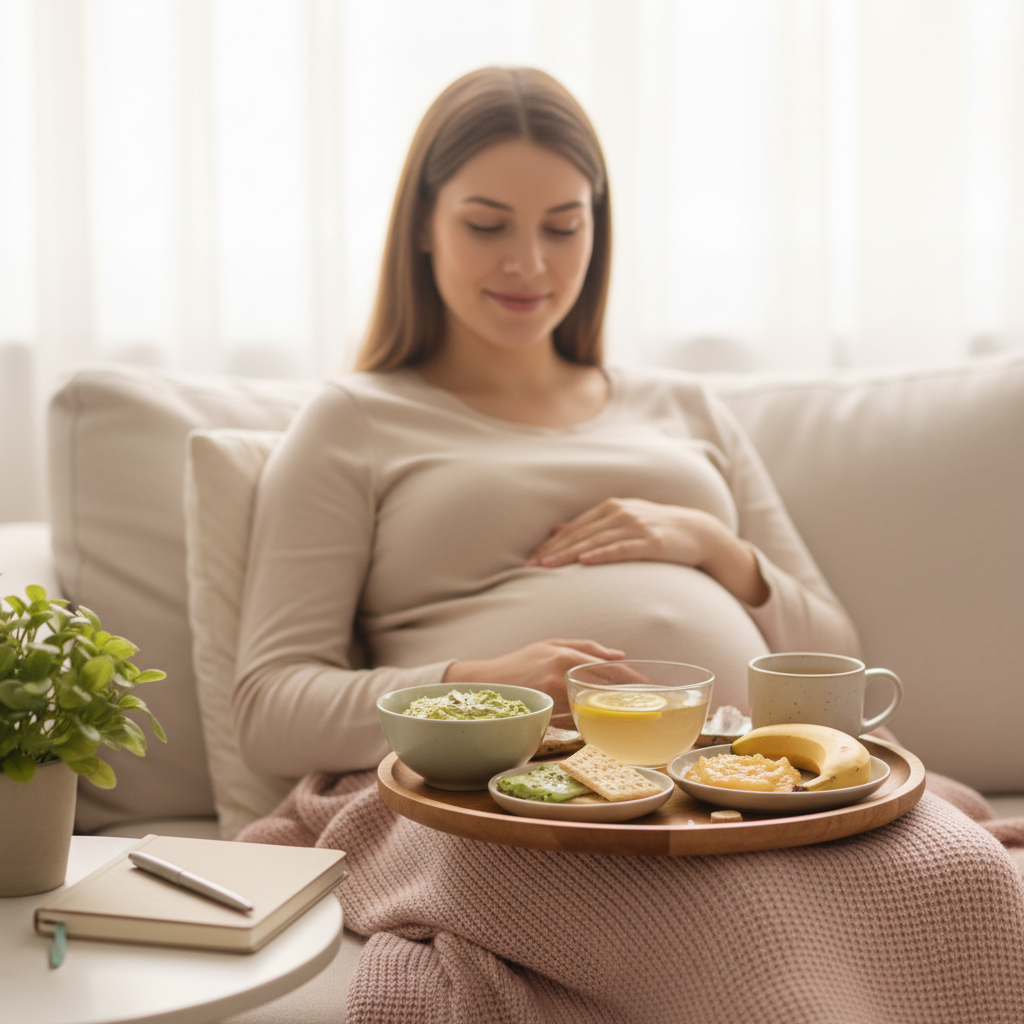 o que comer com enjoo na gravidez — Nutricionista Thayssa Roriz