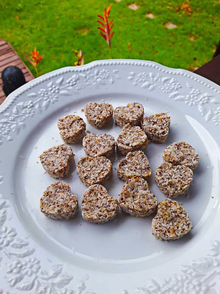 Biscoito de coco para bebês