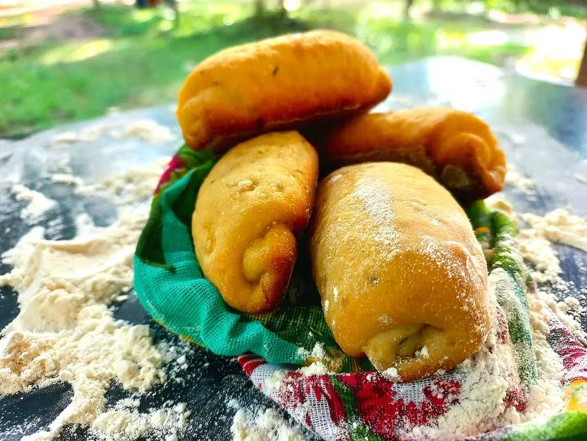 Bisnaguinhas de mandioquinha para bebês