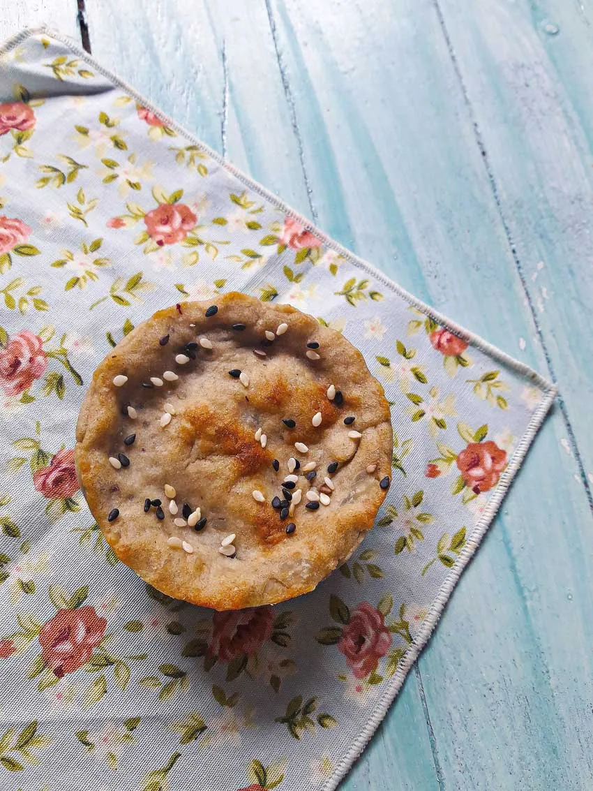 Empadinha de batata doce para bebês