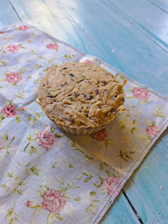 Muffin de batata doce para bebês