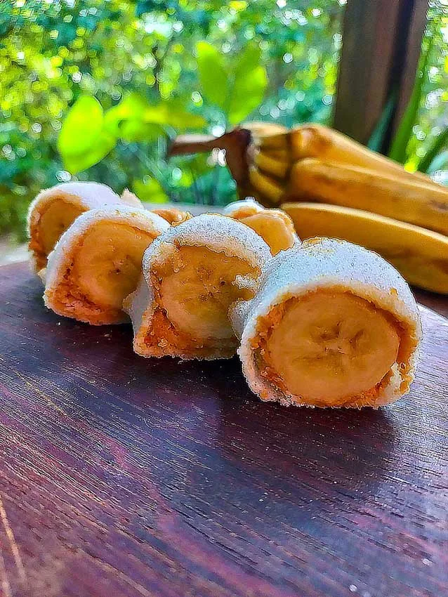 Rocambole de tapioca para bebês