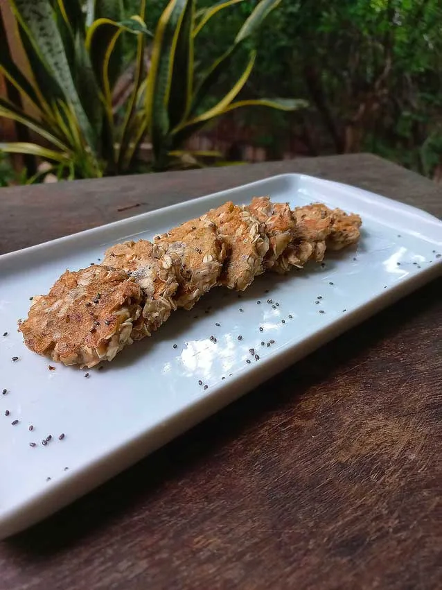 Panqueca de banana para bebês