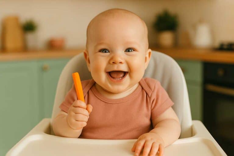 O que bebê de 6 meses pode comer