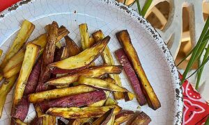 Receita para bebês de batata doce