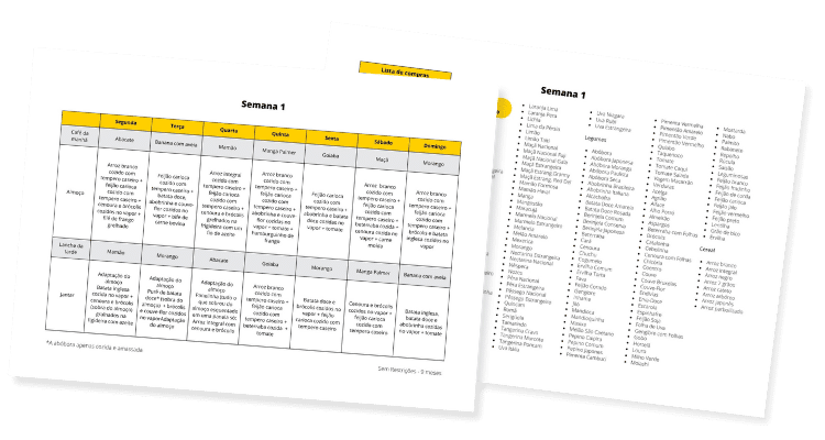 90 Cardápios para nutricionistas