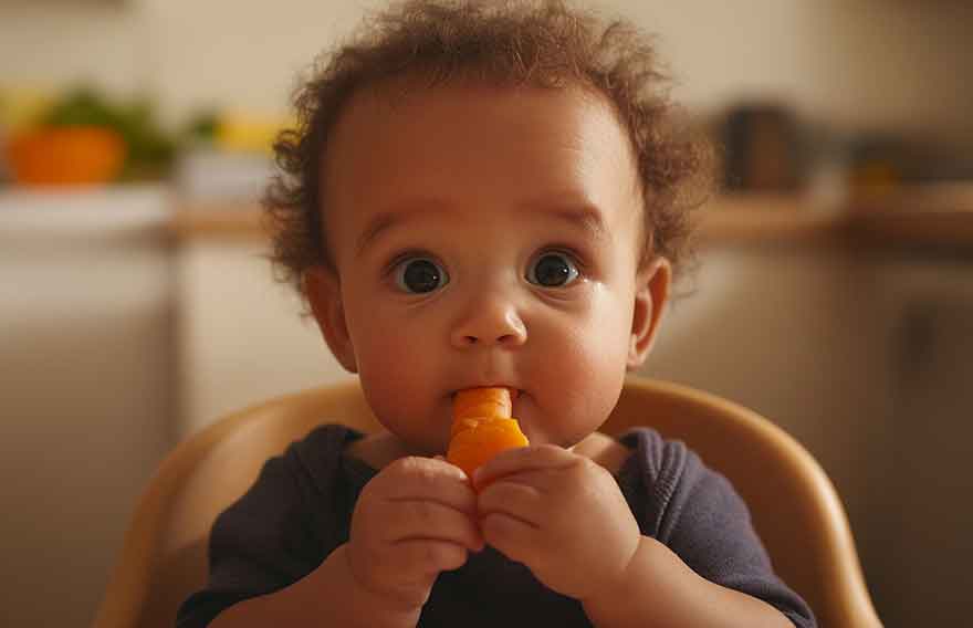 Cardápio para o bebê de 8 meses: avançando na introdução alimentar. Cardápio para o bebê de 8 meses