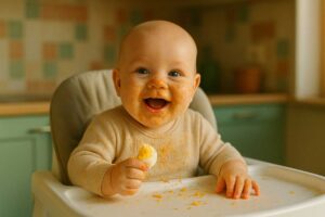 Bebê de 6 meses já pode comer ovo