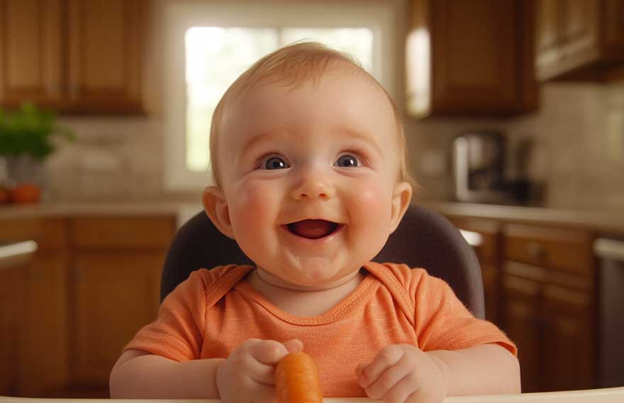 O que o bebê de 8 meses pode comer? Guia completo da introdução alimentar O que o bebe de 8 meses pode comer