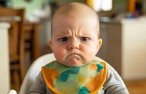 Bebê 10 meses não come