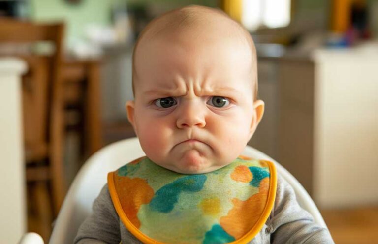 Bebê 10 meses não come