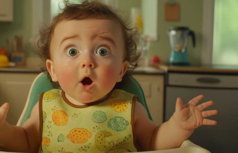 Sal para bebê de 10 meses