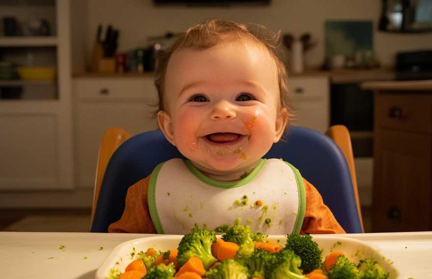 Legumes para bebê de 8 meses: como variar os sabores e apoiar a autonomia alimentar Legumes bebê 8 meses