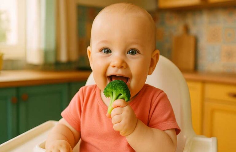 Legumes para bebê de 1 ano