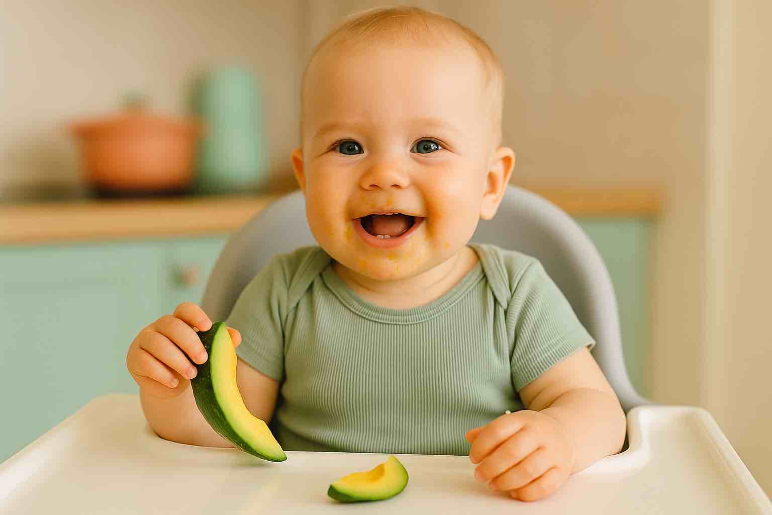 Ofereça abacate da forma mais segura para o seu bebê Abacate para bebê