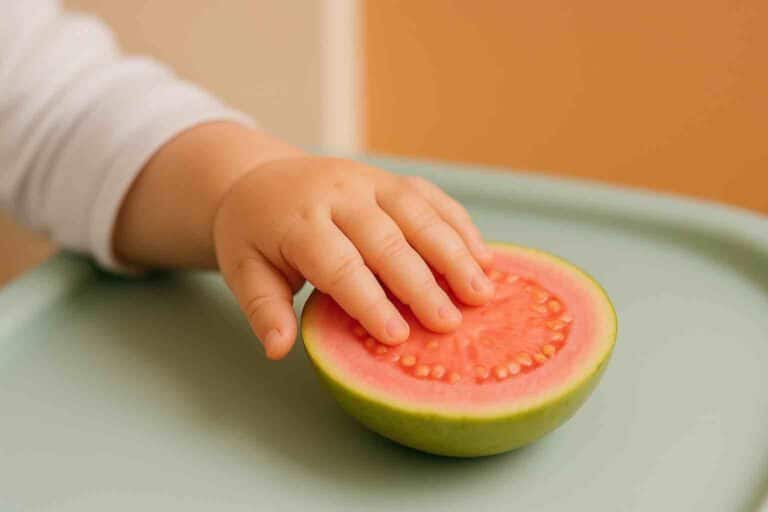 Posso oferecer goiaba para o bebê