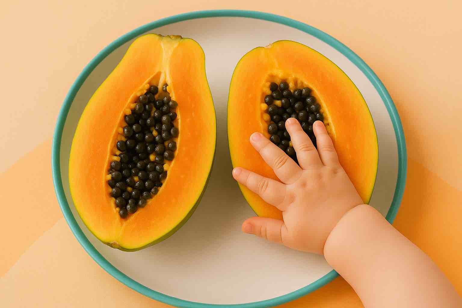 Posso dar mamão para o bebê? Posso dar mamão para o bebê?