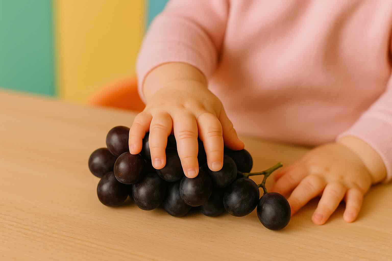 Qual tipo de uva posso dar para o bebê? Posso dar uva para o bebê?